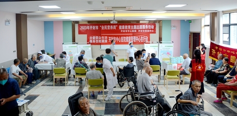 開封開展“全民營養周”健康教育主題志愿服務